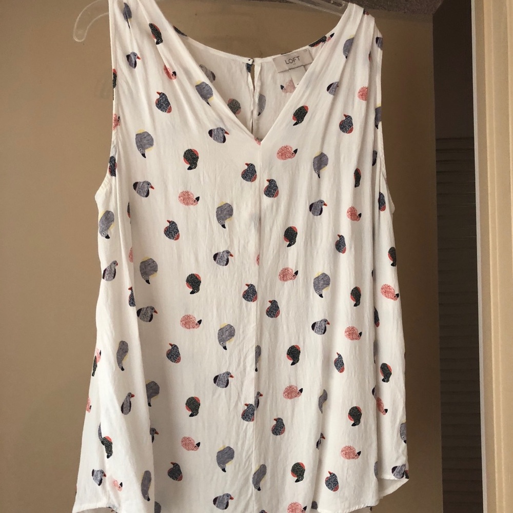 Ann Taylor LOFT sleeveless top